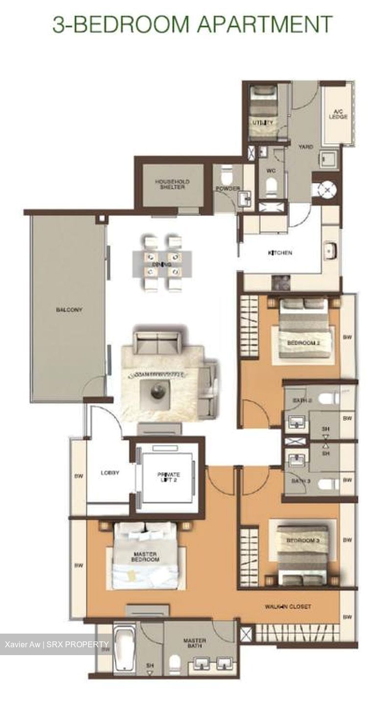 RESIDENCES AT EMERALD HILL (D9), Apartment #582998521